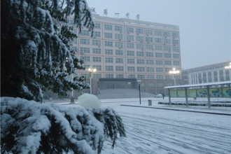 2014年一中雪景