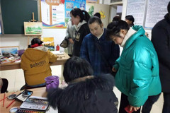 蒙城中学开门办学展示素质教育成果