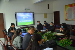 蒙城中学全力做好初二年级返校准备